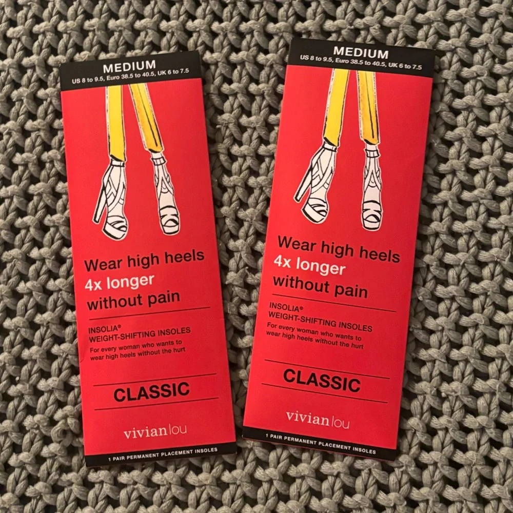 VivianLou weight-shifting insoles